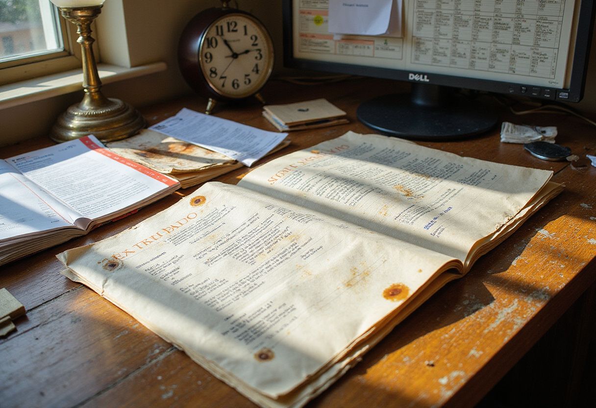 Commercial Business Insurance Policy savings strategy: A payment ledger from days gone by.