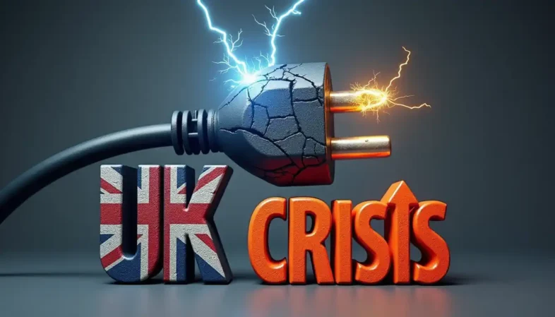 UK Fuel Cost Crisis poster image.