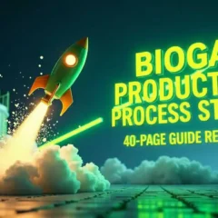 biogas production process steps: 40-page anaerobic digestion guide released featured -image text.