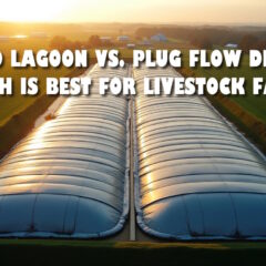 Covered Lagoon vs Plug Flow Digester which is best for livestock farmers?