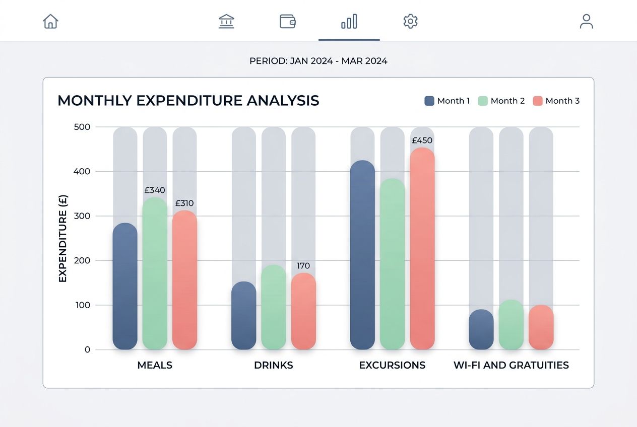 Digital chart comparing all-inclusive features of river versus ocean cruises. Digital chart comparing all-inclusive features of river versus ocean cruises.